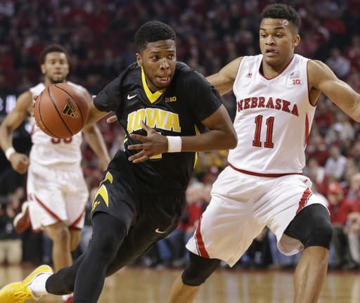Iowa Nebraska Basketball